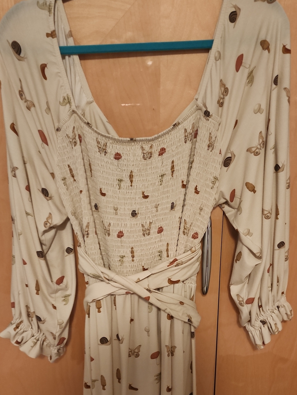 Burch Apparel Xl Woodland Patterned Dress